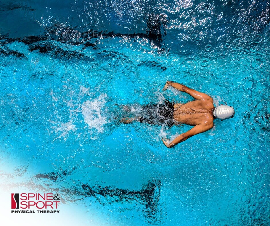 image of a person in a pool